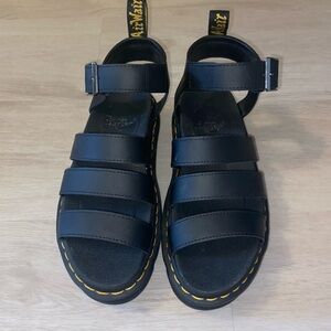Dr. Martens Blaire Black creeper sandals